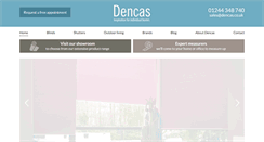 Desktop Screenshot of dencas.co.uk